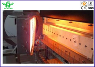 ASTM E1317 ηλεκτρονικός ακτινοβόλος επιτροπής εξοπλισμός δοκιμής ΗΜΟ φλόγα ISO 5658-2
