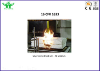 Εργαστήριο 16 εξοπλισμός δοκιμής ευφλέκτου στρωμάτων CFR1632 και μαξιλαριών στρωμάτων