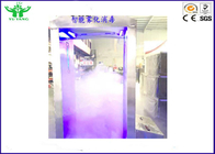 Sanitizer περίπατος ψεκασμού μέσω της πύλης, ελαφριά συσκευή απολύμανσης διάσπασης σε άτομα κυμάτων