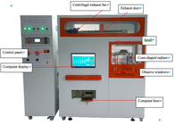 Εξοπλισμός δοκιμής ευφλέκτου ποσοστού απελευθέρωσης θερμότητας θερμιδομετρητών κώνων με το ISO 5660 GB/T 16172