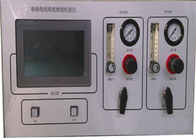 IEC 60332-1 ευφυής μηχανή δοκιμής συστημάτων ελέγχου ενιαία κάθετη φλόγα