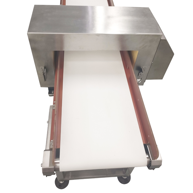 Αυτόματο FDA ανιχνευτών μετάλλων 110V 220V τροφίμων εκμάθησης για τα σακούλια και τα πρόχειρα φαγητά