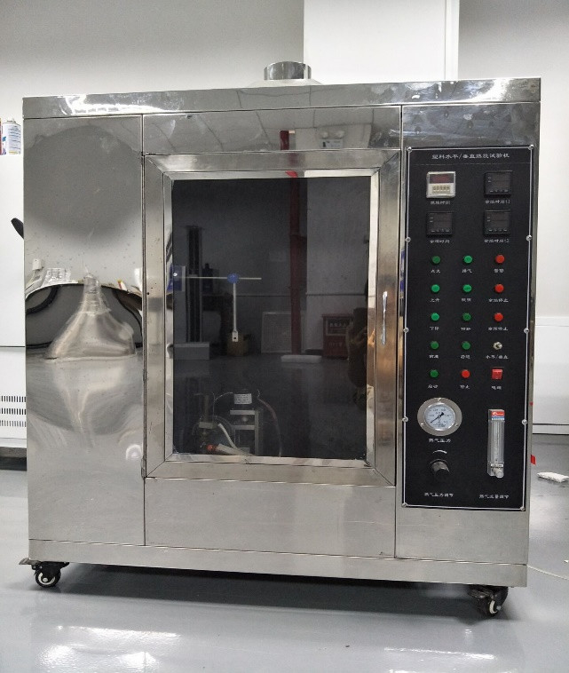 UL 94 ASTM D 635 Πλαστικός δοκιμαστής οριζόντιας εύφλεκτης ικανότητας
