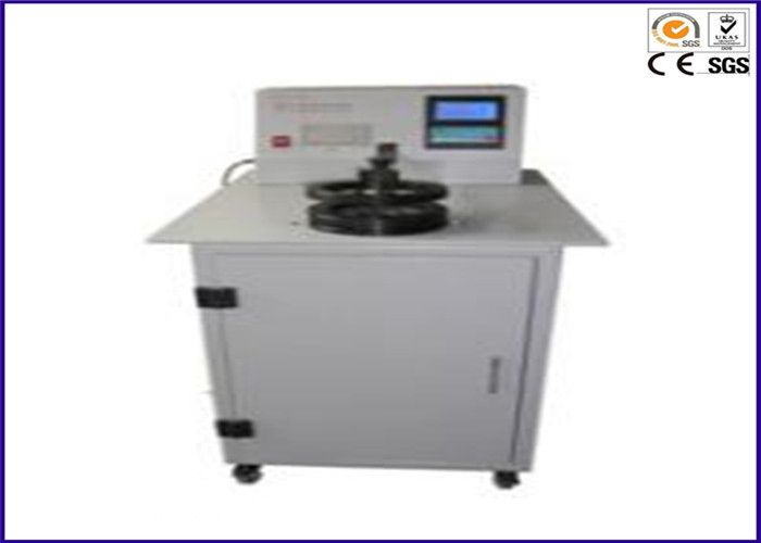 ASTM D737 ISO 9237 εξοπλισμός δοκιμής διαπερατότητας αέρα υφάσματος επίδειξης LCD πλήρως αυτόματος υφαντικός