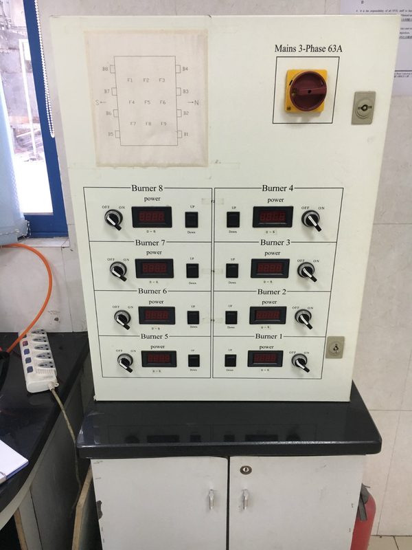 BS 476 φούρνος δοκιμής αντίστασης ελεγκτών πυρκαγιάς οικοδομικού υλικού μερών 20&22 και πυρκαγιάς δομών