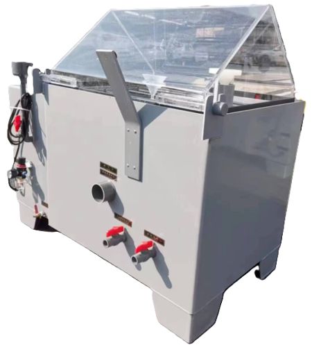 Δοκιμαστής αντοχής στη διάβρωση Μηχανογράφημα αμυγδαλίας από ανοξείδωτο χάλυβα για δοκιμή αλατιού για δοκιμή 220V ASTM Standard 1 έτος εγγύηση