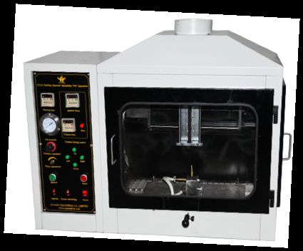 Εξοπλισμός Δοκιμών Εύφλεκτης Ικανότητας Συμμορφούμενος με το Πρότυπο EN ISO 11925-2 για την Ταξινόμηση Δομικών Κατασκευών