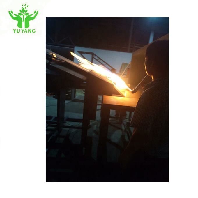 Εξοπλισμός δοκιμής πυρκαγιάς Ηλιακό κύτταρο Μηχανή δοκιμής εξάπλωσης φλόγας και καύσης