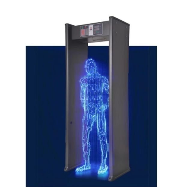 Περπατήστε μέσα από τον ανιχνευτή μετάλλων Ασφάλεια πόρτα είσοδος Πύλη ανίχνευσης μετάλλων εργοστάσιο τιμή