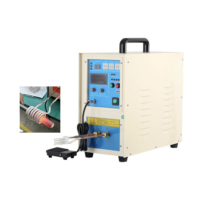 25KW υψηλής συχνότητας θερμαντήρα επαγωγής 380v μηχανή συγκόλλησης για σβήσιμο αναψύκνωσης νέα χρησιμοποιημένη κατάσταση μεταλλική αντλία μηχανή