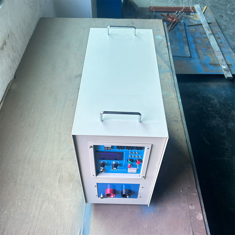 Handheld Induction Heating Machine 220V Steel Motor Bolt Forging PLC Core Components Stainless Steel Induction Heating Equipment
