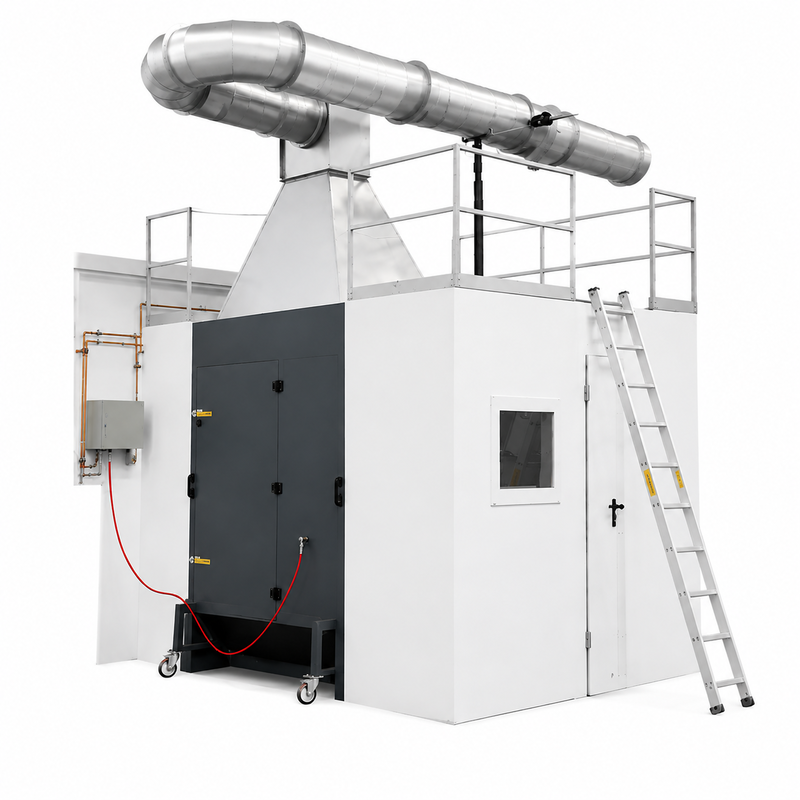 Building Material Fire Resistance Testing Machine Single Burning Item Tester with Data Acquisition System