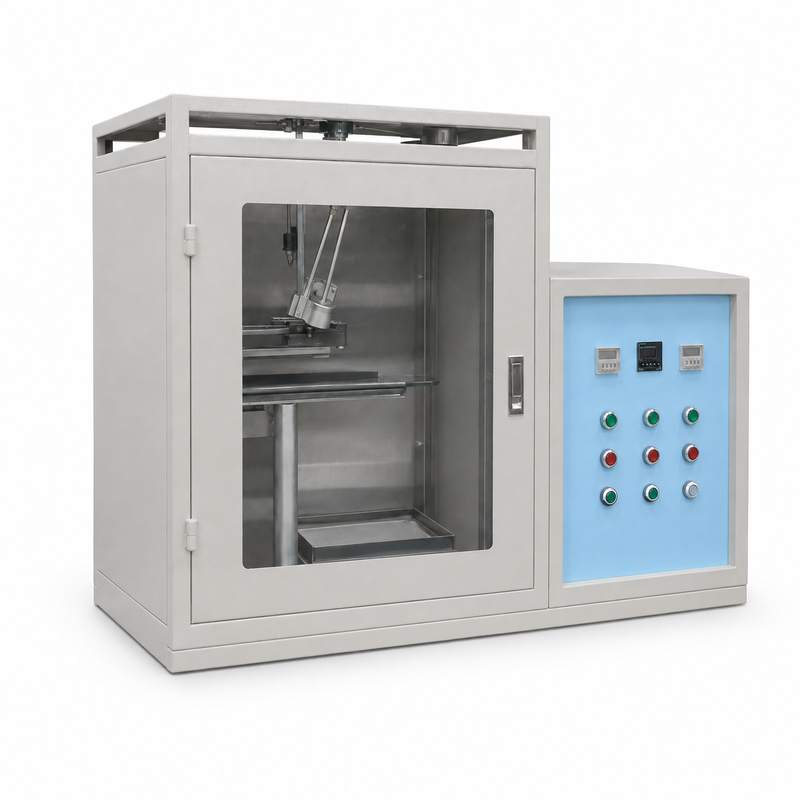 PV 3357 Horizontal Vertical Flammability Tester Automotive Interior Materials Fire Resistance Test Equipment