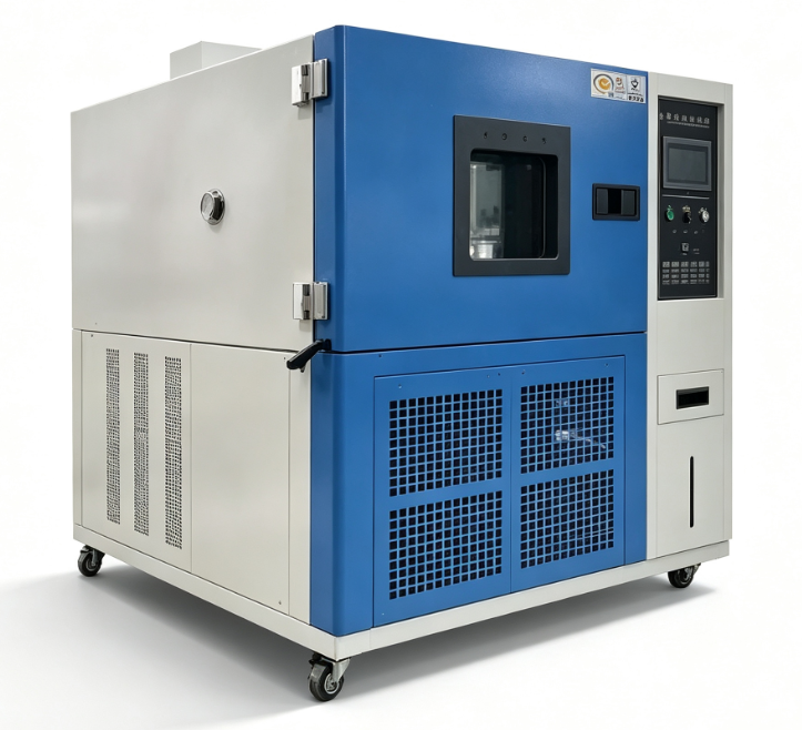 YYE-010 Δοκιμαστής θερμικών κρούσεων με PID / SSR έλεγχο από ανοξείδωτο χάλυβα περιβαλλοντικό θάλαμο δοκιμής και οθόνη αφής LCD