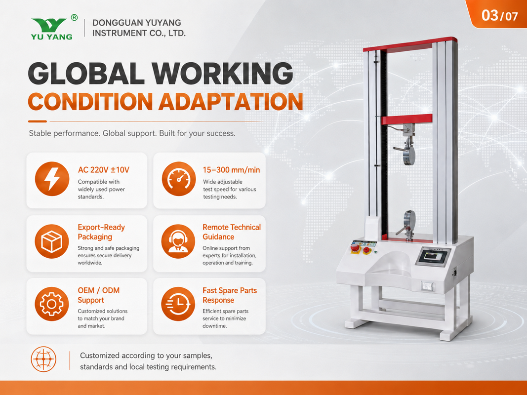 Dual Column Servo Tensile Testing Machine Optional Base for Food Pharmaceutical Textile Packaging Material Performance Test