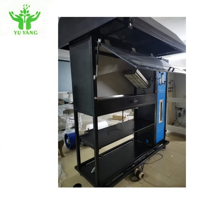 Φλόγα ASTM E648 - δοκιμή καθυστερούντω, εξοπλισμός δοκιμής πυρκαγιάς ροής ακτινοβόλου θερμότητας δαπέδωσης 120mm
