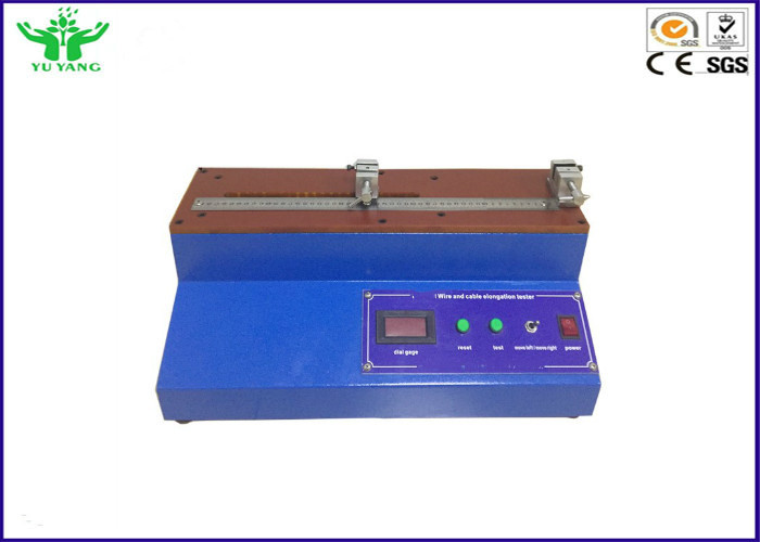 250mmu καλώδιο χαλκού και μηχανή δοκιμής επιμήκυνσης καλωδίων για το αργίλιο 0 ~ 48%