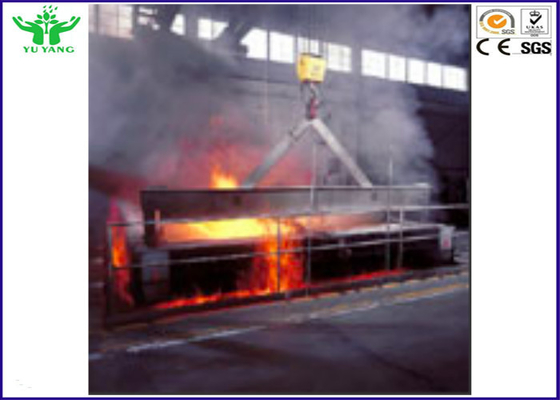 Καίγοντας εξοπλισμός δοκιμής χαρακτηριστικών επιφάνειας οικοδομικών υλικών εργαστηρίων UL723 ASTM E84