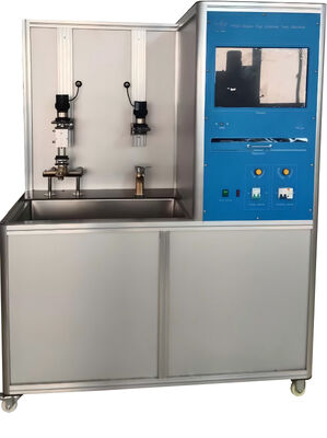 EN817 Επαγγελματικός δοκιμαστής ζωής διακόπτη βρύσης, αυτόματη κυκλοφορία νερού με θέρμανση, ταυτόχρονη δοκιμή δύο σταθμών για την αξιολόγηση της αντοχής της βρύσης